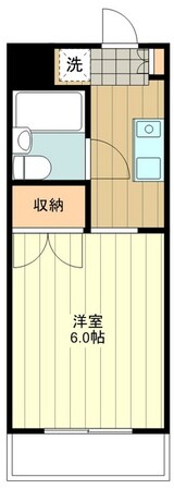 白樺マンションの物件間取画像